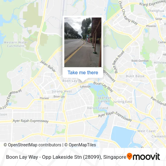Boon Lay Way - Opp Lakeside Stn (28099)地图