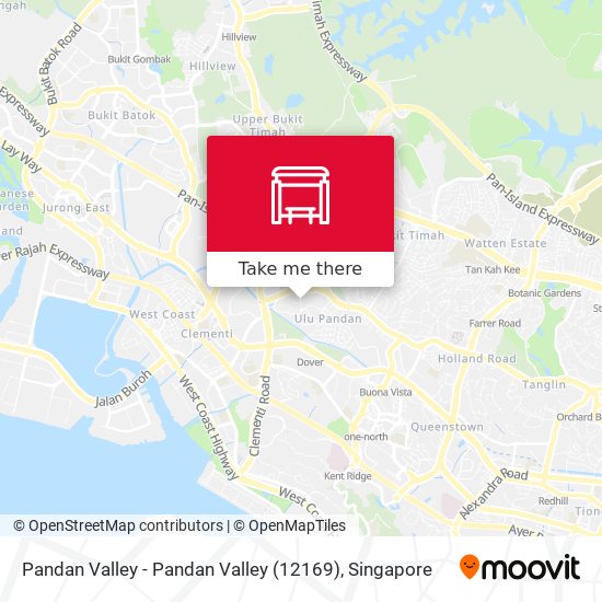 Pandan Valley - Pandan Valley (12169) map