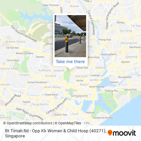 Bt Timah Rd - Opp Kk Women & Child Hosp (40271) map
