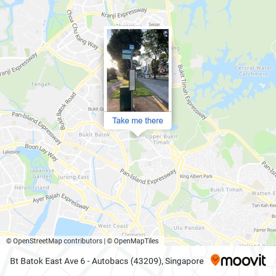 Bt Batok East Ave 6 - Autobacs (43209) map