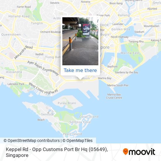Keppel Rd - Opp Customs Port Br Hq (05649) map