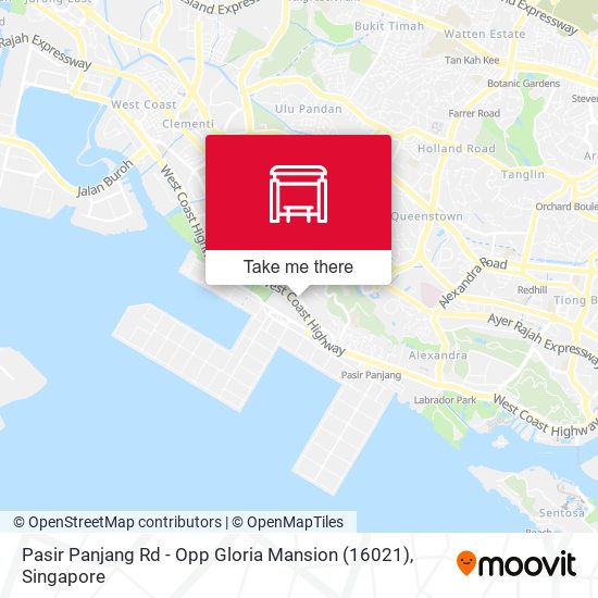 Pasir Panjang Rd - Opp Gloria Mansion (16021) map