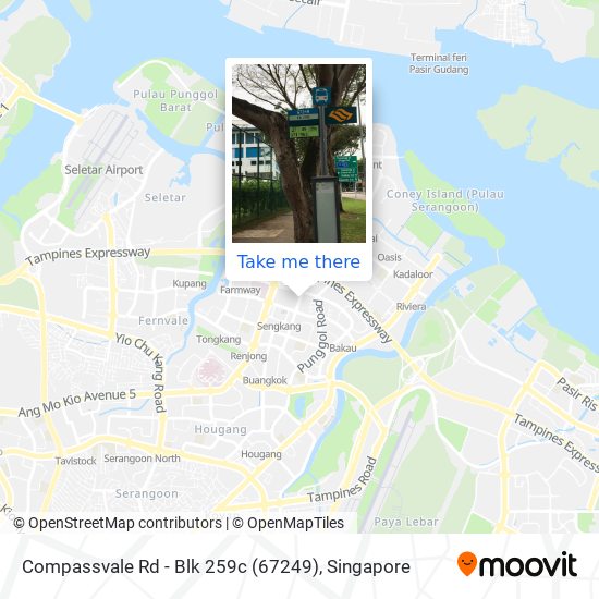 Compassvale Rd - Blk 259c (67249) map