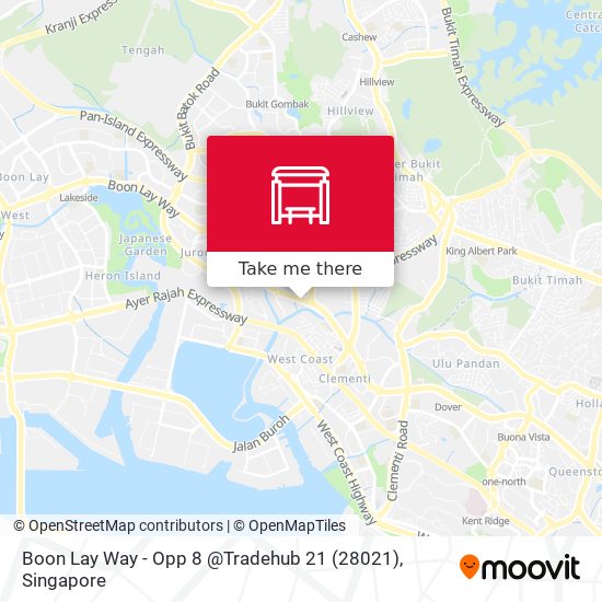 Boon Lay Way - Opp 8 @Tradehub 21 (28021) map