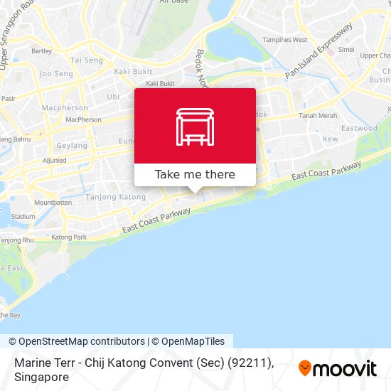 Marine Terr - Chij Katong Convent (Sec) (92211) map