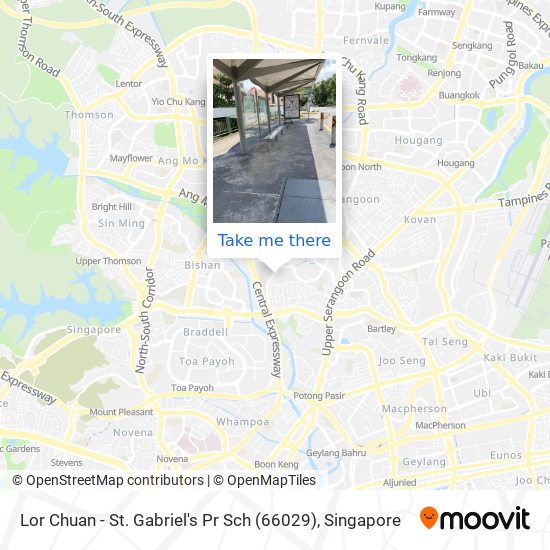 Lor Chuan - St. Gabriel's Pr Sch (66029) map