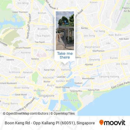 Boon Keng Rd - Opp Kallang Pl (60051)地图
