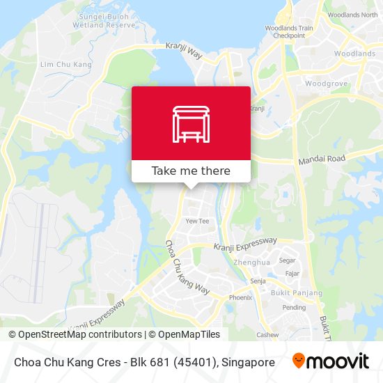 Choa Chu Kang Cres - Blk 681 (45401) map