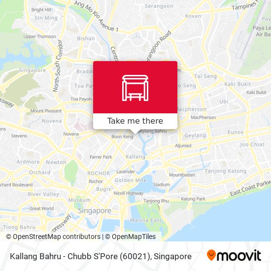 Kallang Bahru - Chubb S'Pore (60021)地图