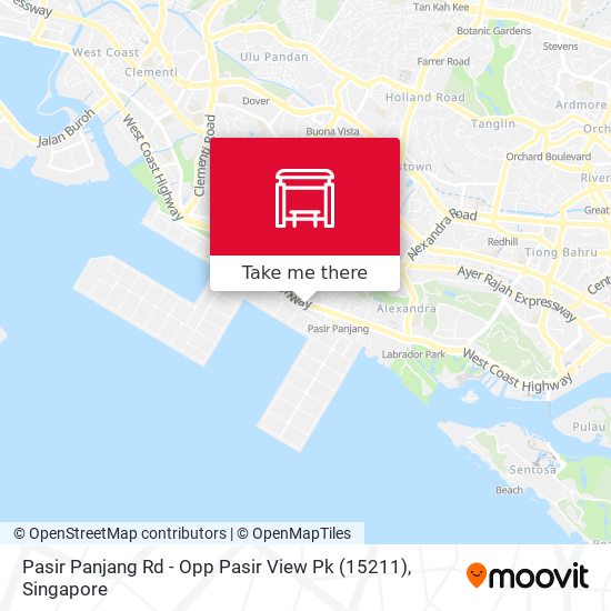 Pasir Panjang Rd - Opp Pasir View Pk  (15211) map