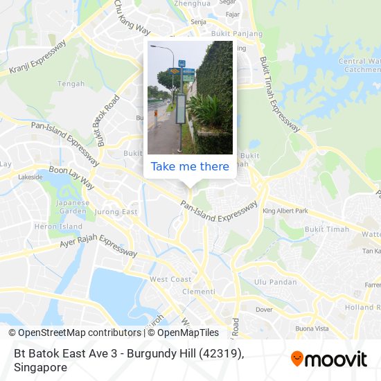 Bt Batok East Ave 3 - Burgundy Hill (42319)地图