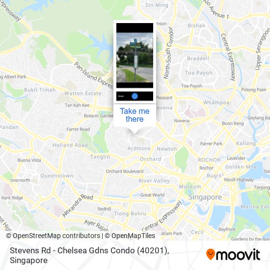 Stevens Rd - Chelsea Gdns Condo (40201) map