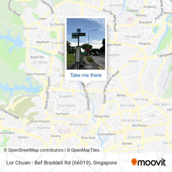 Lor Chuan - Bef Braddell Rd (66019) map