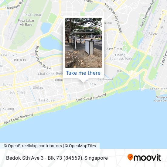 Bedok Sth Ave 3 - Blk 73 (84669) map
