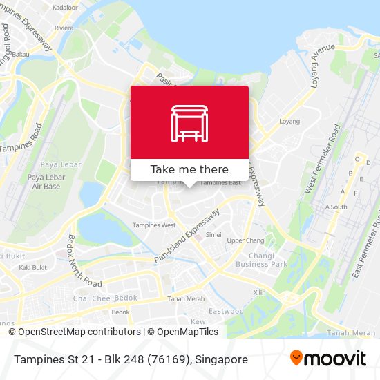 Tampines St 21 - Blk 248 (76169) map
