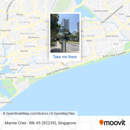 Marine Cres - Blk 45 (92239) map