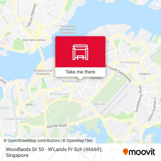 Woodlands Dr 50 - W'Lands Pr Sch (46669) map