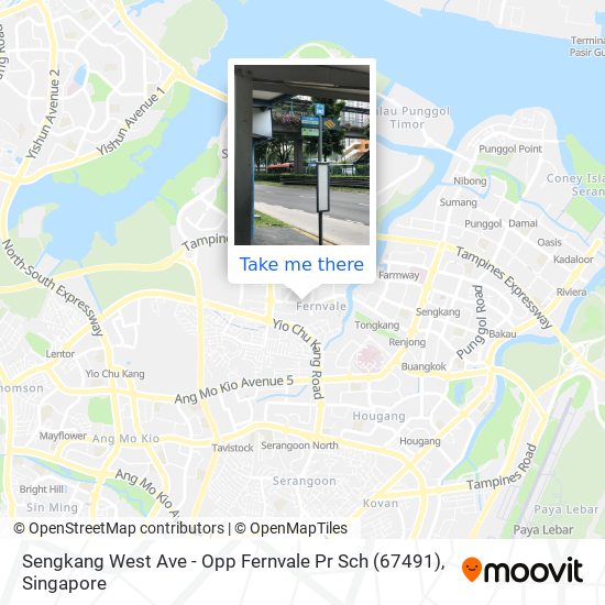 Sengkang West Ave - Opp Fernvale Pr Sch (67491) map