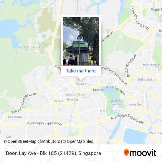 Boon Lay Ave - Blk 185 (21429) map
