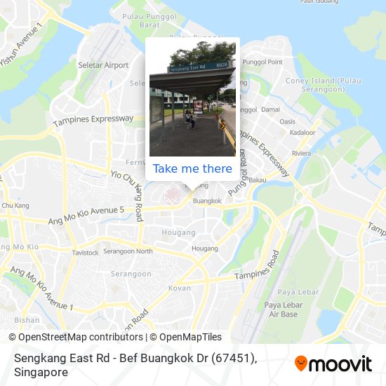 Sengkang East Rd - Bef Buangkok Dr (67451) map