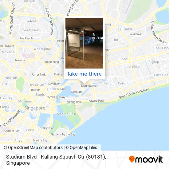 Stadium Blvd - Kallang Squash Ctr (80181) map