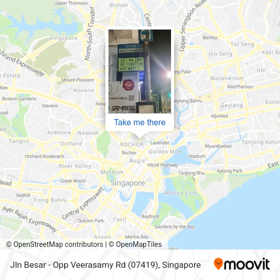 Jln Besar - Opp Veerasamy Rd (07419)地图
