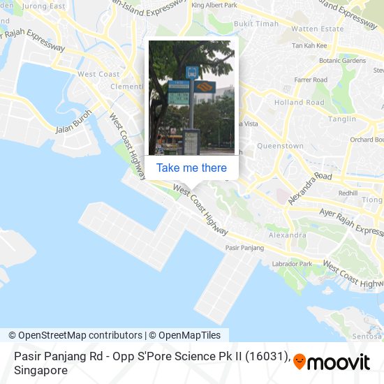 Pasir Panjang Rd - Opp S'Pore Science Pk II (16031)地图