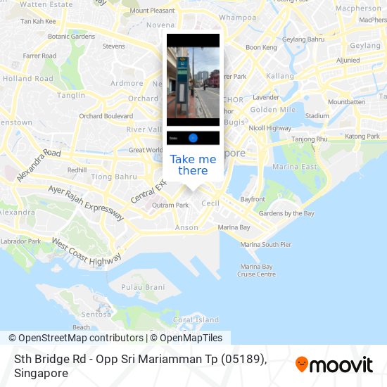 Sth Bridge Rd - Opp Sri Mariamman Tp (05189) map