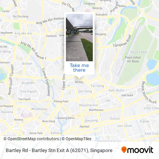 Bartley Rd - Bartley Stn Exit A (62071) map