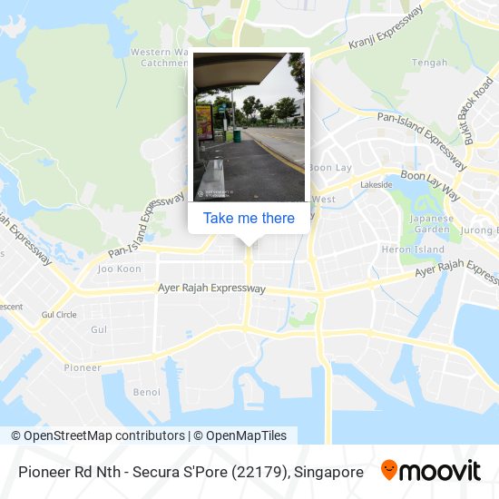 Pioneer Rd Nth - Secura S'Pore (22179)地图