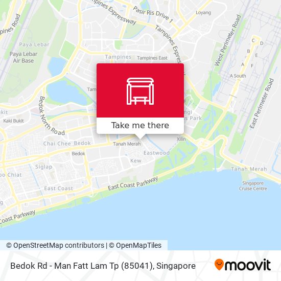 Bedok Rd - Man Fatt Lam Tp (85041) map