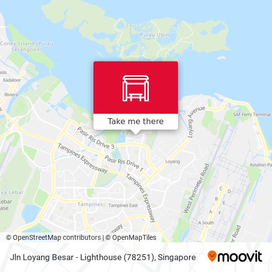 Jln Loyang Besar - Lighthouse (78251) map