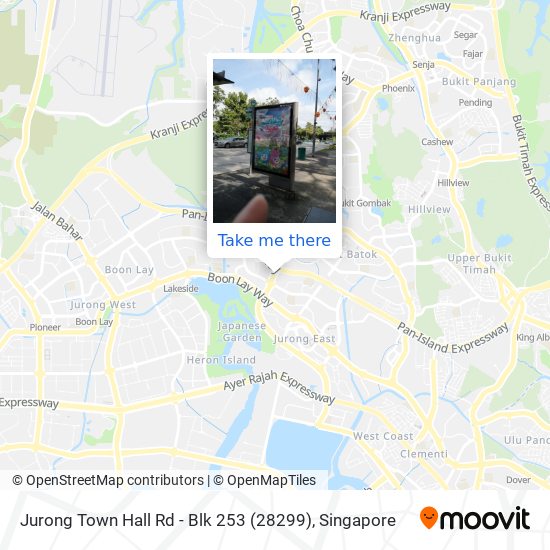 Jurong Town Hall Rd - Blk 253 (28299)地图