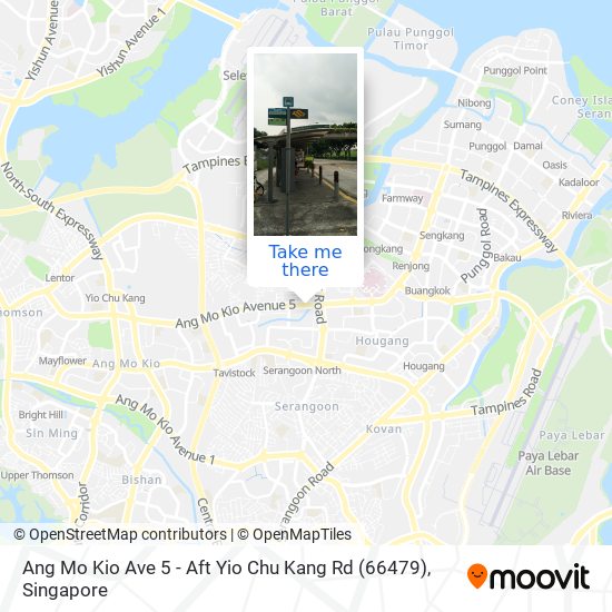 Ang Mo Kio Ave 5 - Aft Yio Chu Kang Rd (66479) map