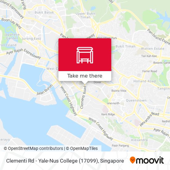 Clementi Rd - Yale-Nus College (17099)地图