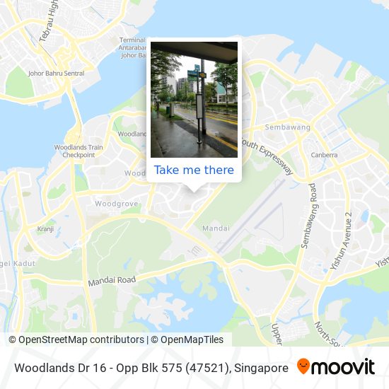 Woodlands Dr 16 - Opp Blk 575 (47521) map