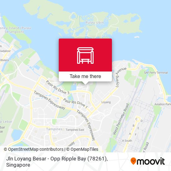 Jln Loyang Besar - Opp Ripple Bay (78261) map