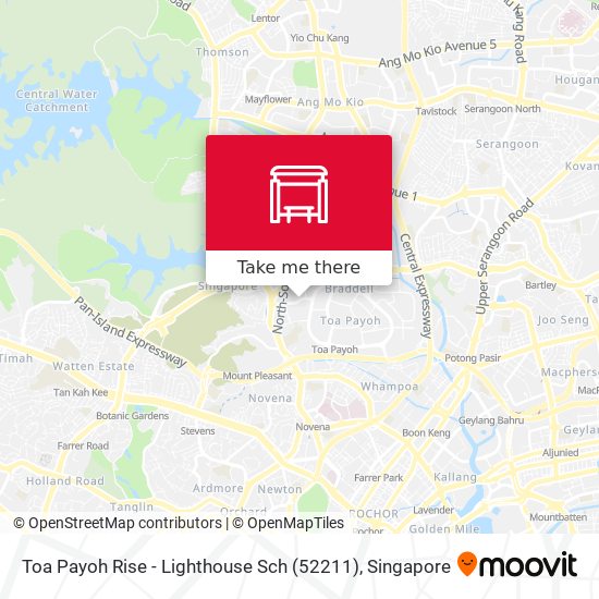 Toa Payoh Rise - Lighthouse Sch (52211) map