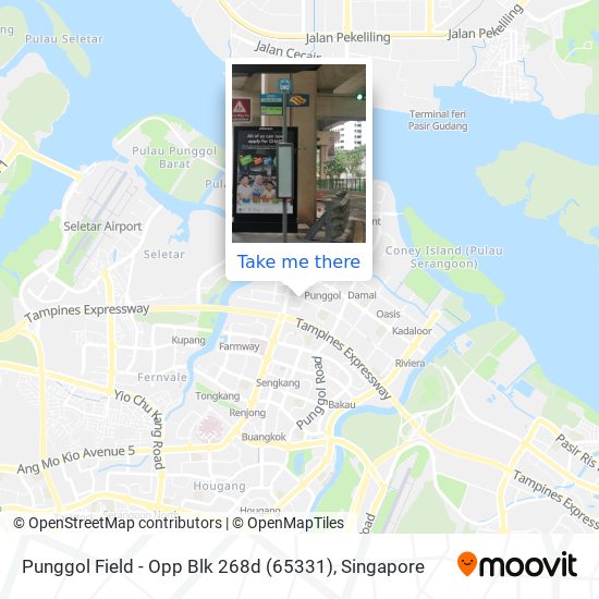 Punggol Field - Opp Blk 268d (65331) map