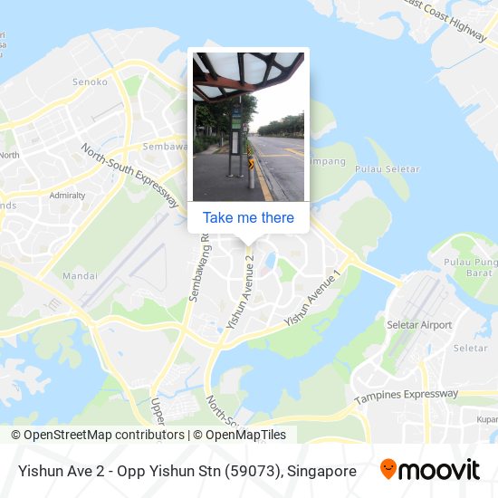 Yishun Ave 2 - Opp Yishun Stn (59073) map