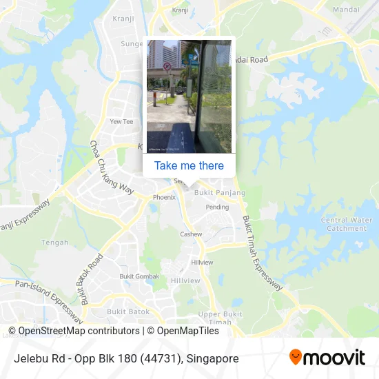 Jelebu Rd - Opp Blk 180 (44731) map
