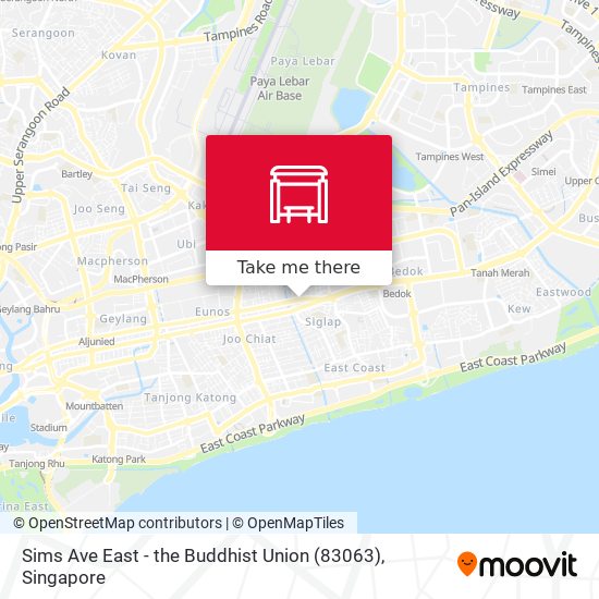 Sims Ave East - the Buddhist Union (83063) map