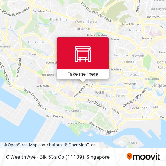C'Wealth Ave - Blk 53a Cp (11139) map