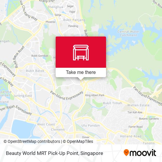 Beauty World MRT Pick-Up Point地图