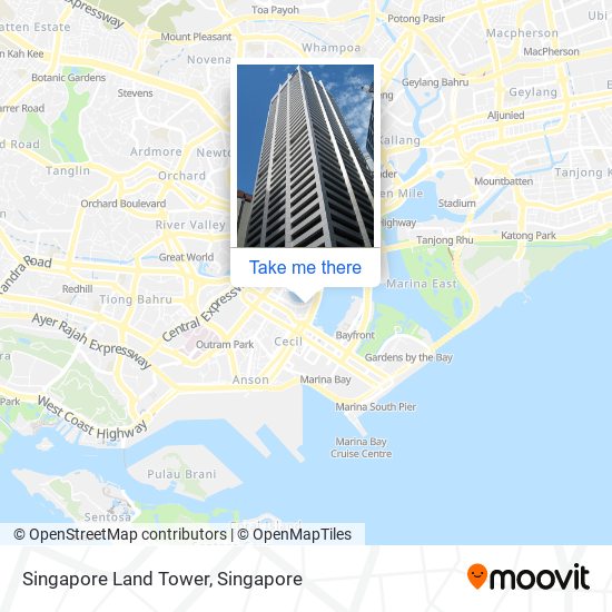 Singapore Land Tower地图