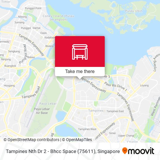 Tampines Nth Dr 2 - Bhcc Space (75611)地图