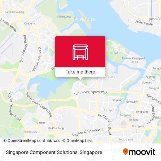 Singapore Component Solutions map