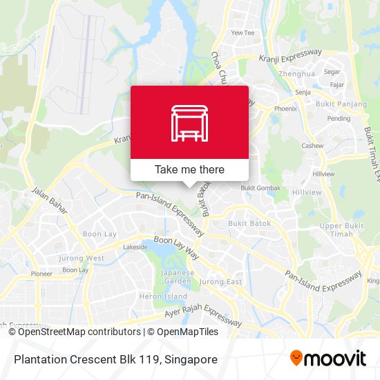 Plantation Crescent Blk 119 map