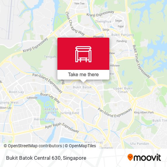 Bukit Batok Central 630 map