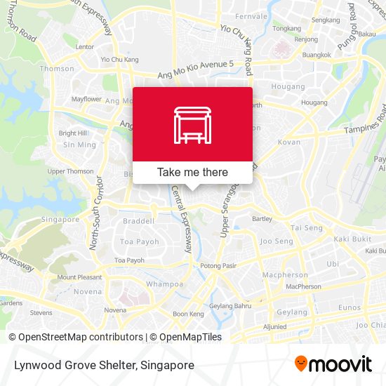 Lynwood Grove Shelter map